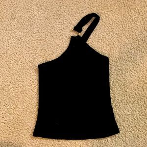 SingleStrapTop/Chain/Black